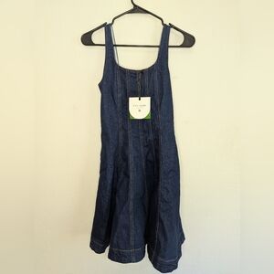 NWT Kate Spade New York x Target Denim Seamed Mini Dress Size 0
